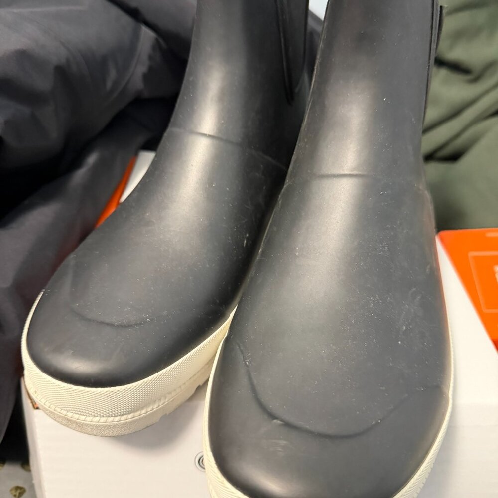 Tretorn Chelsea Rain Boots - Black, Size 8